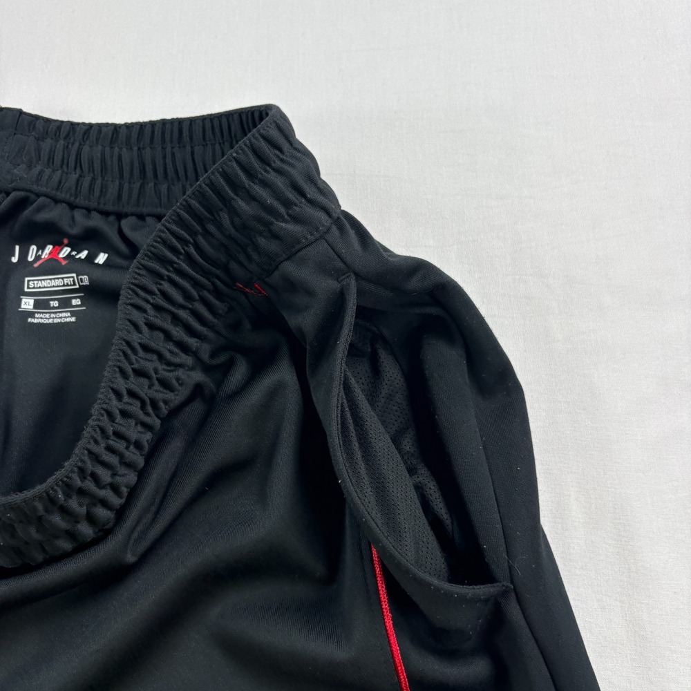 Air Jordan Jogger Sweatpants Mens XL Black Big Logo Jumpman Lounge Athleisure - Picture 3 of 11